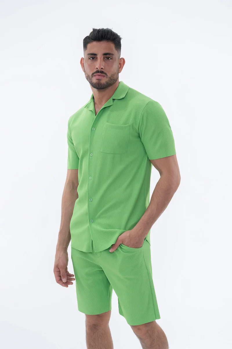 Ensemble chemise et short plissé - Image 32