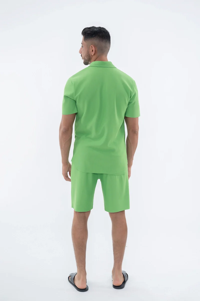 Ensemble chemise et short plissé - Image 33