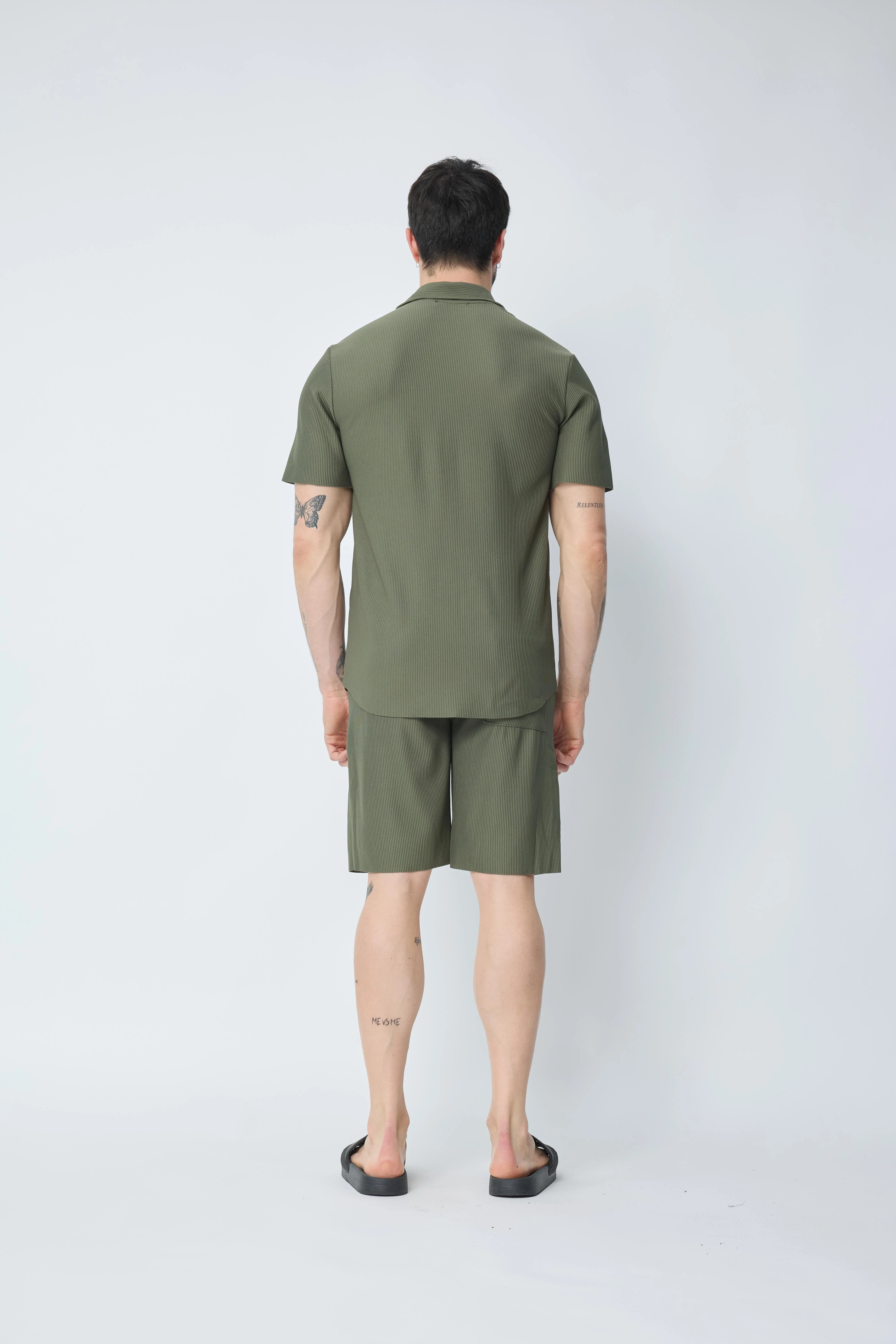 Ensemble chemise et short plissé - Image 48