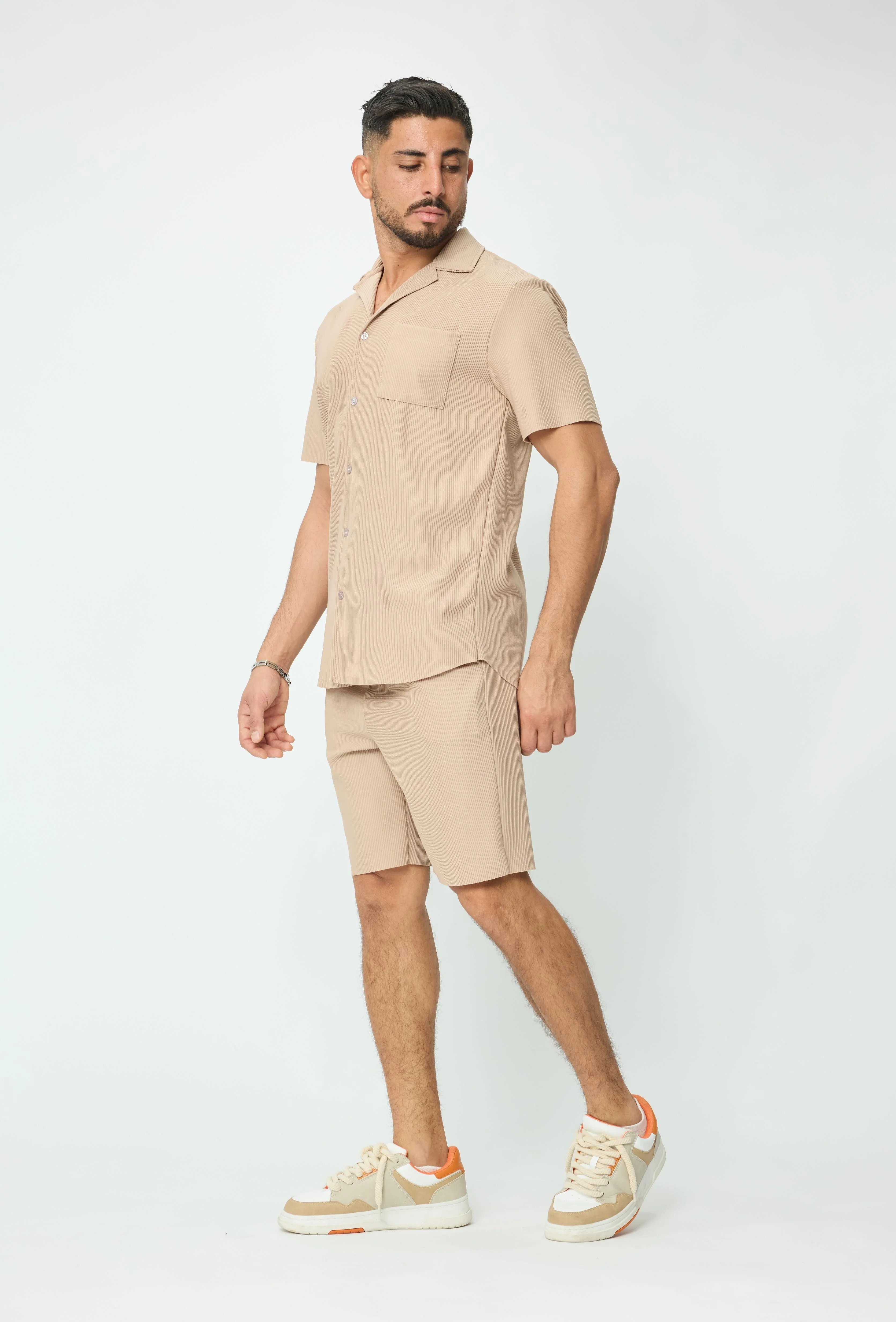 Ensemble chemise et short plissé - Image 9