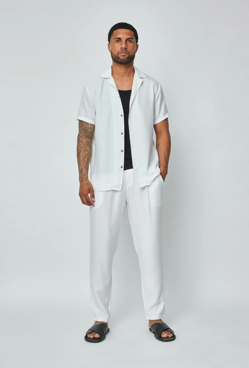 Ensemble chemise pantalon décontracté élégant - Image 11