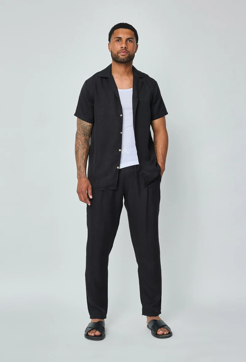 Ensemble chemise pantalon décontracté élégant - Image 23