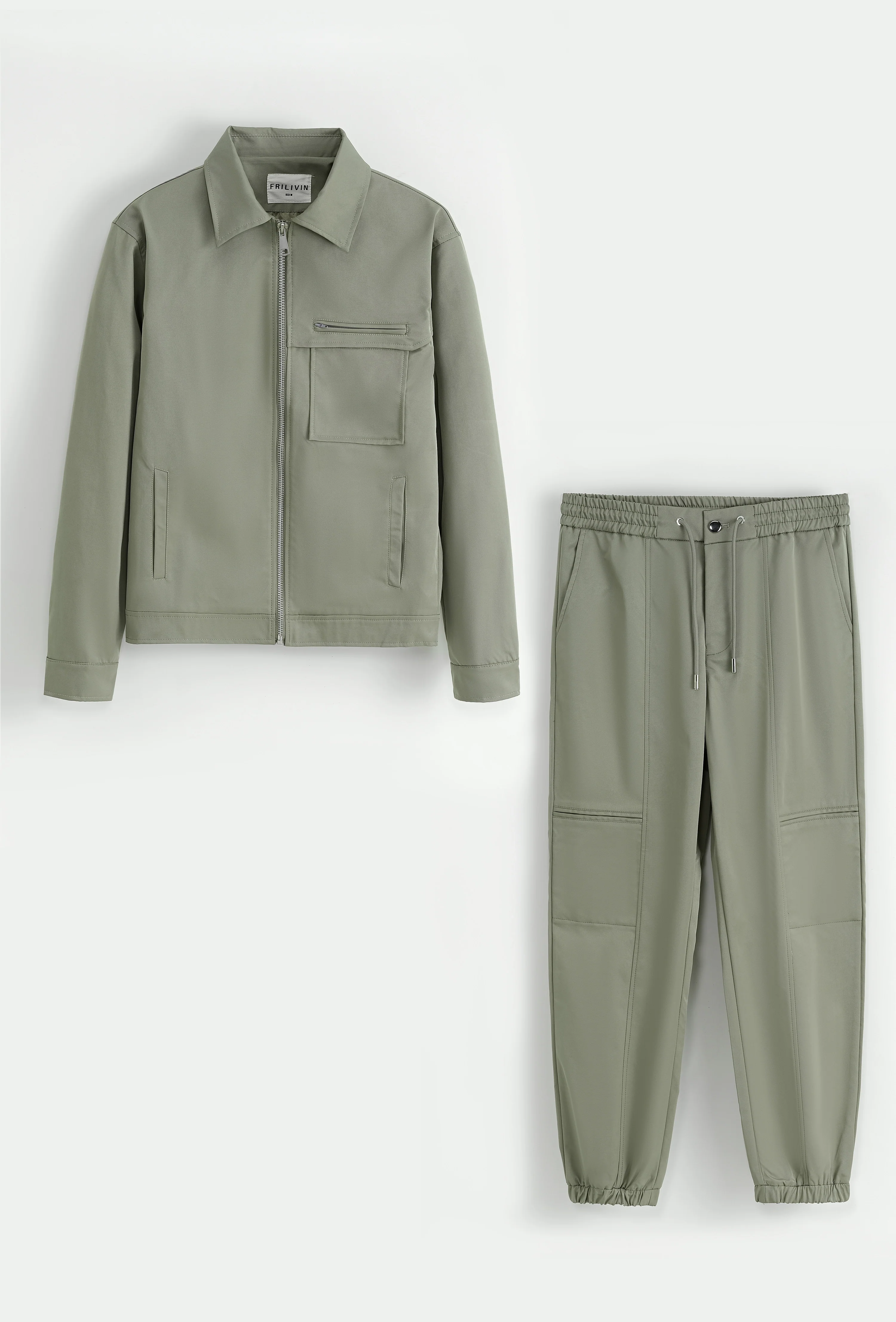 Ensemble uni veste cargo - Image 8