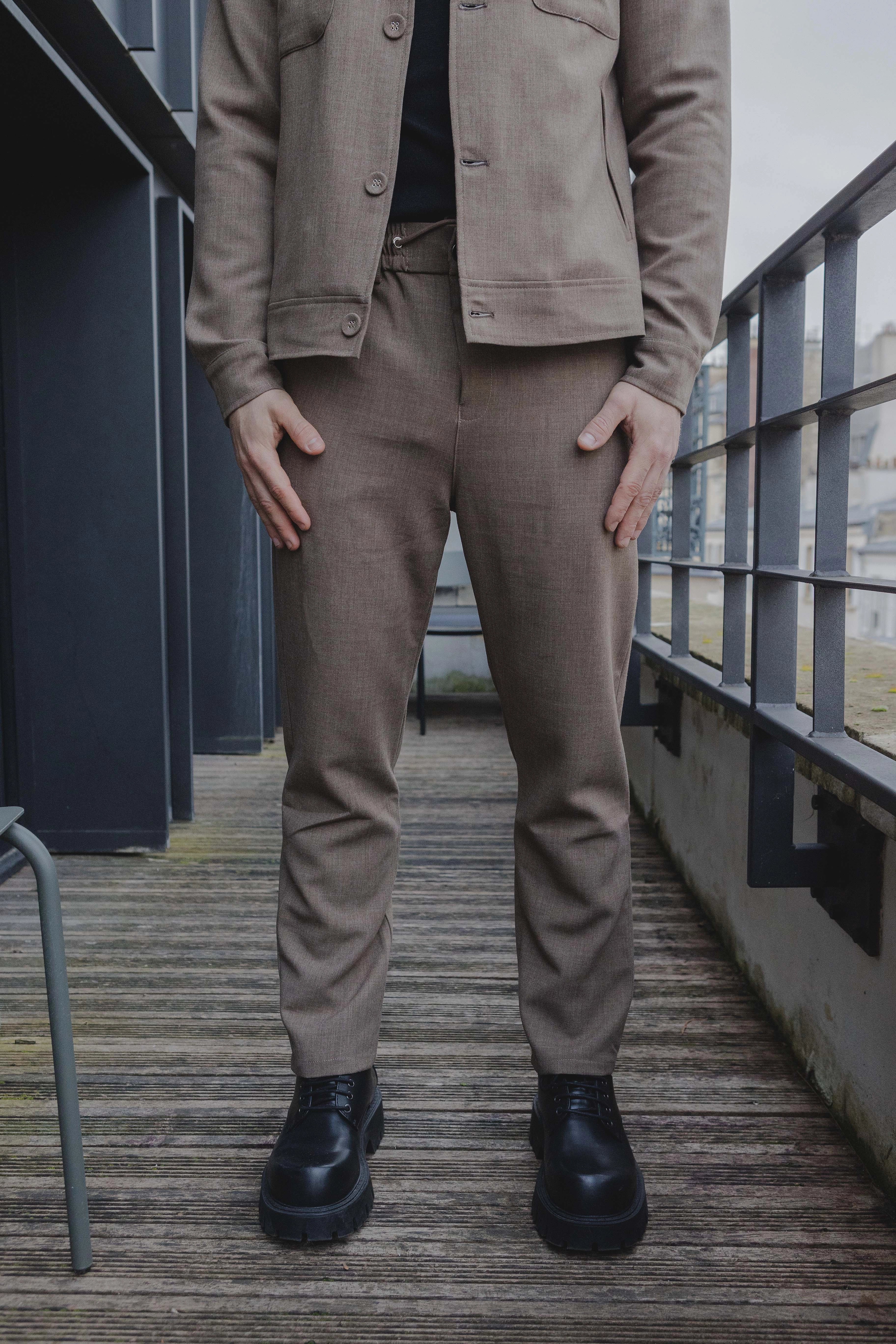 Ensemble pantalon uni - Image 48