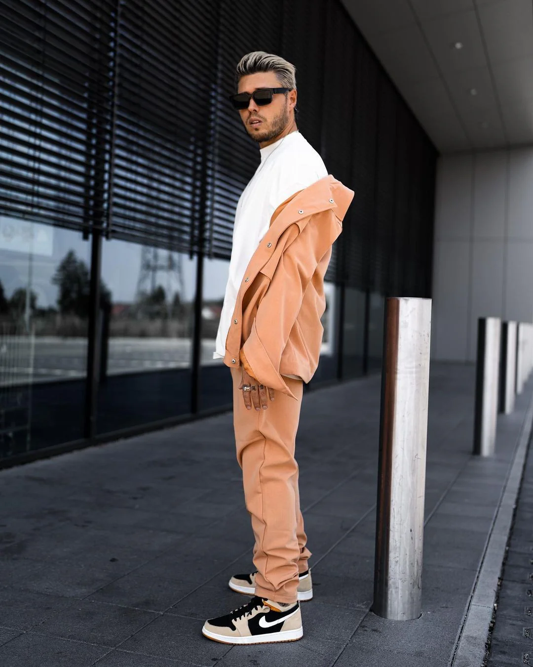 Ensemble uni veste pantalon cargo - Image 18
