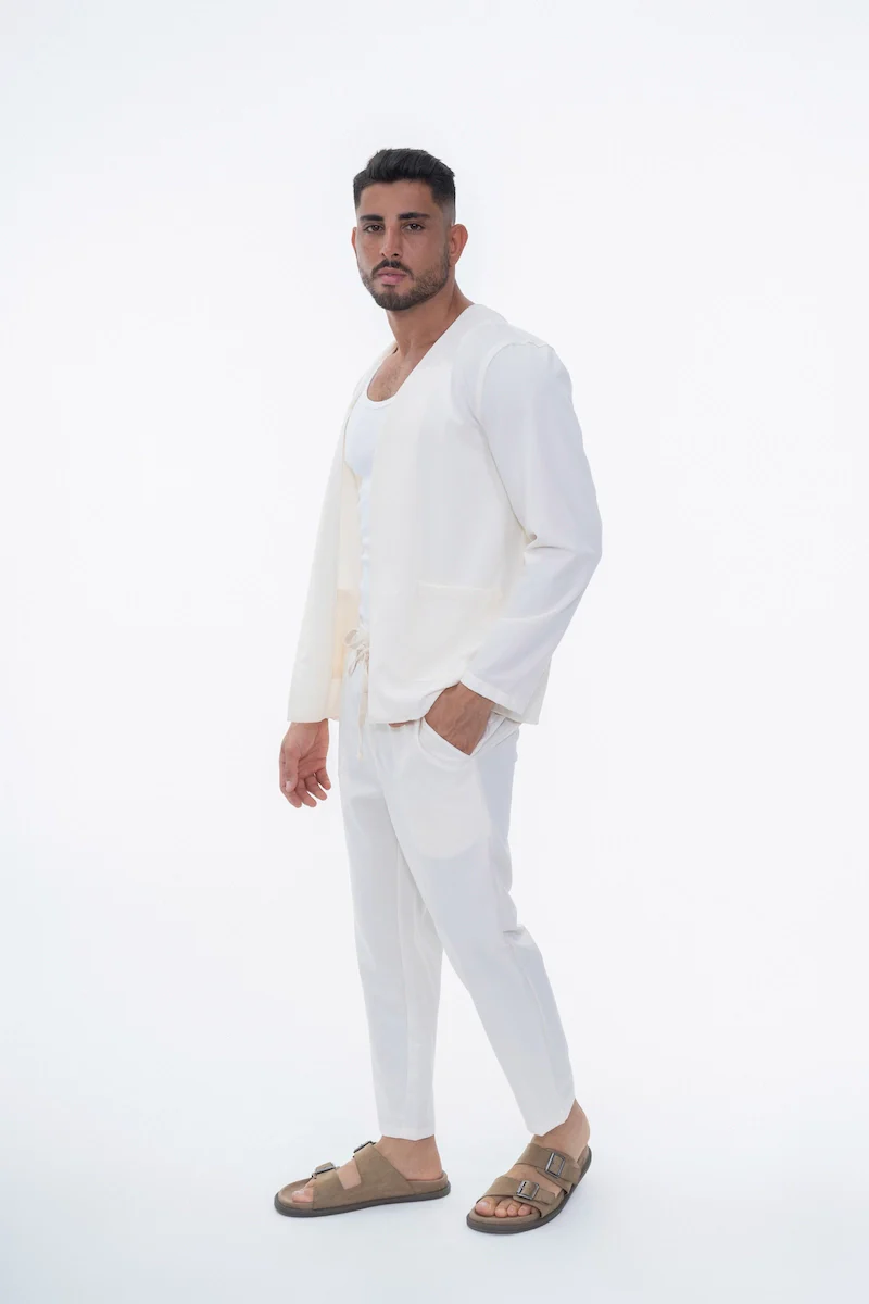 Ensemble uni veste pantalon - Image 8