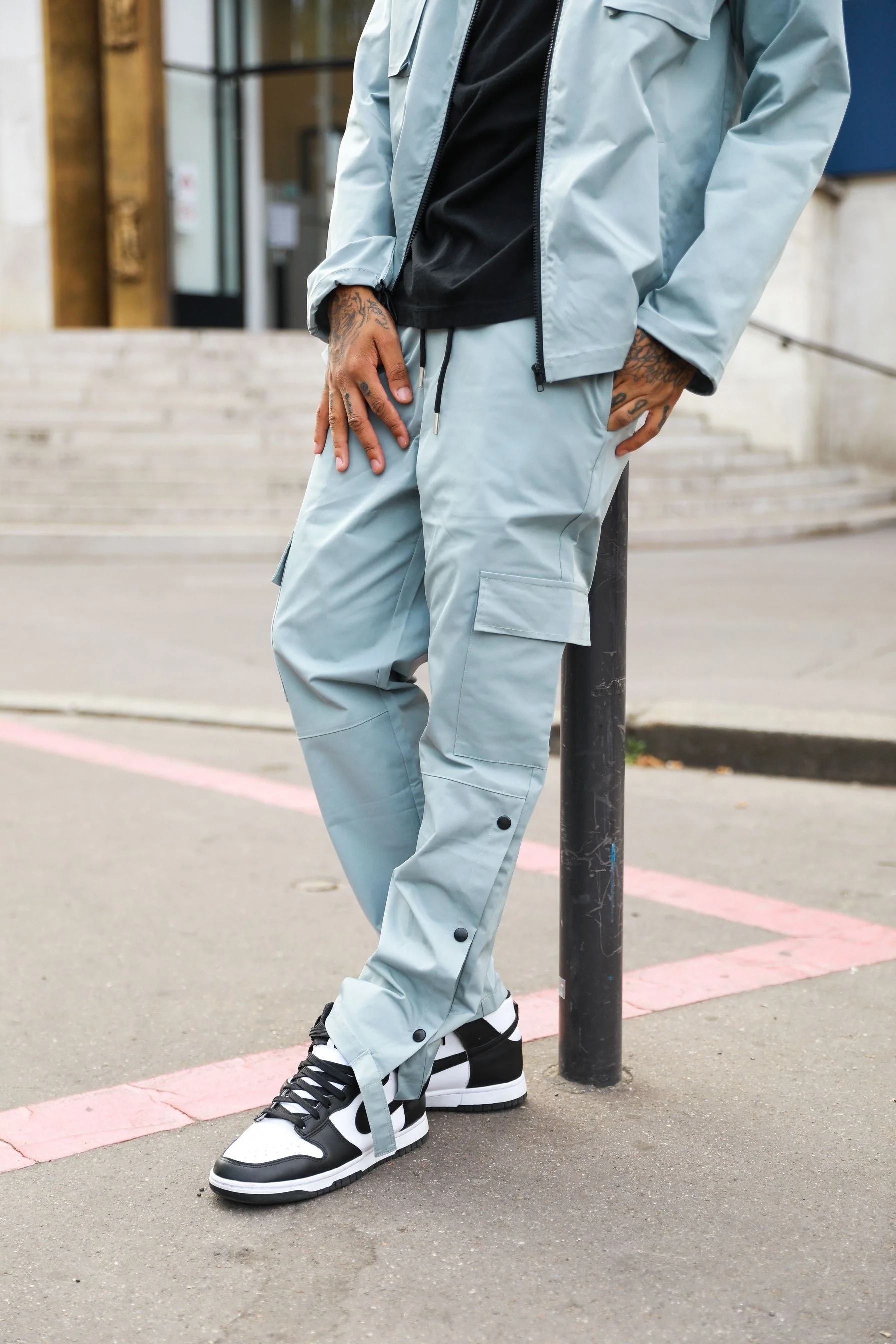 Ensemble utillity veste pantalon cargo - Image 3