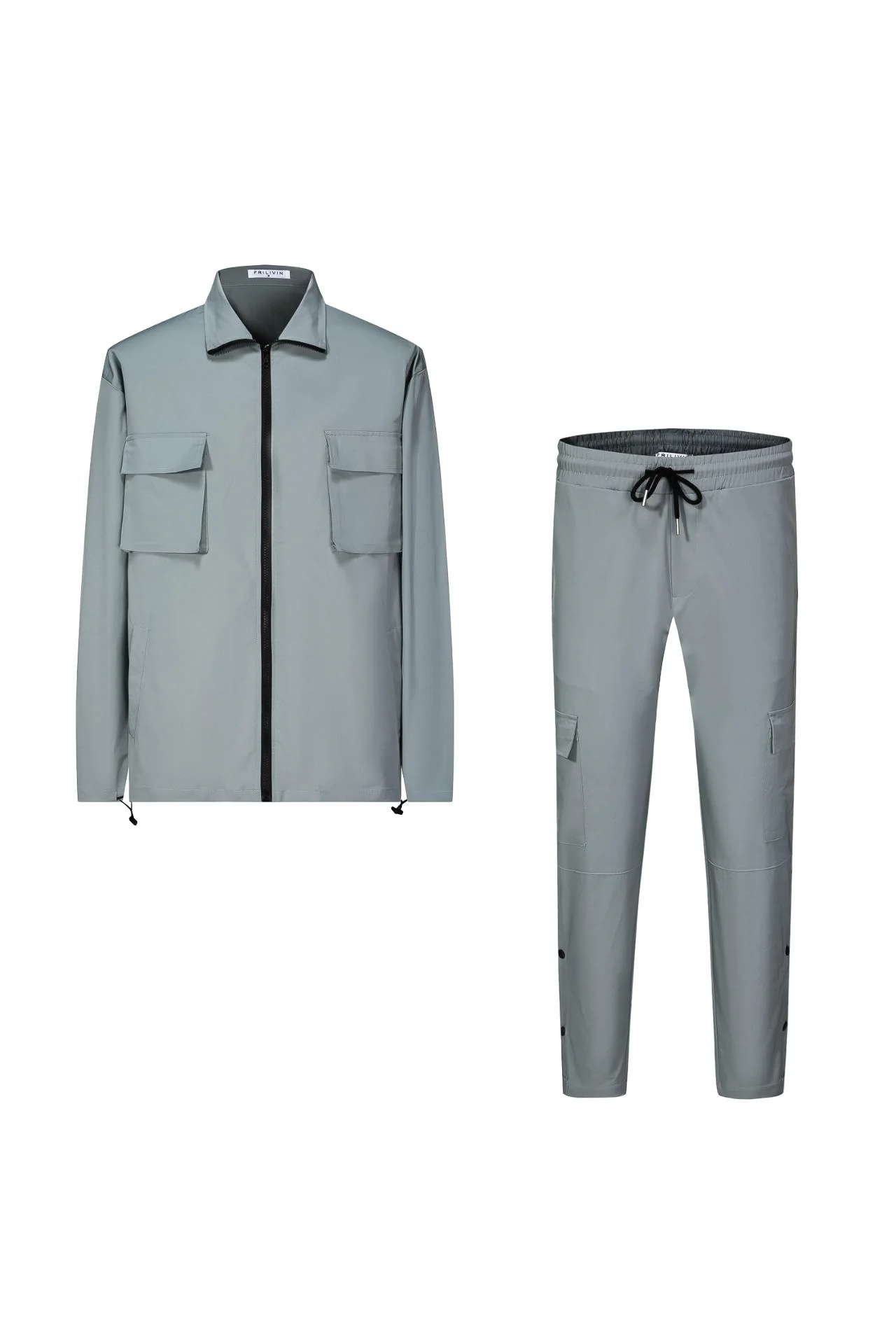 Ensemble utillity veste pantalon cargo - Image 5