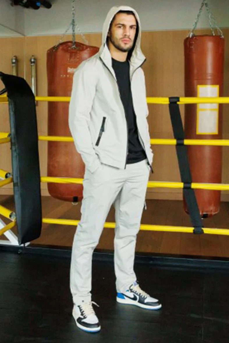 Ensemble veste cargo fin uni - Image 2