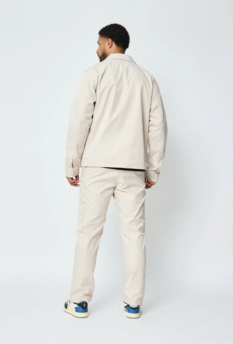 Ensemble veste et pantalon à poche uni - Image 3
