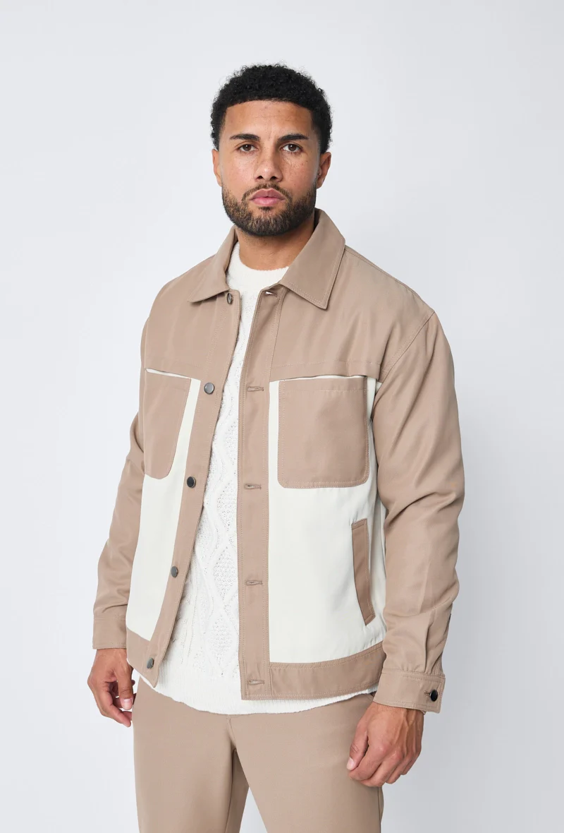 Ensemble veste et pantalon bi couleur - Image 26