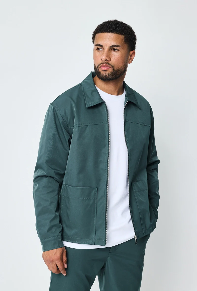 Ensemble veste et pantalon uni - Image 4