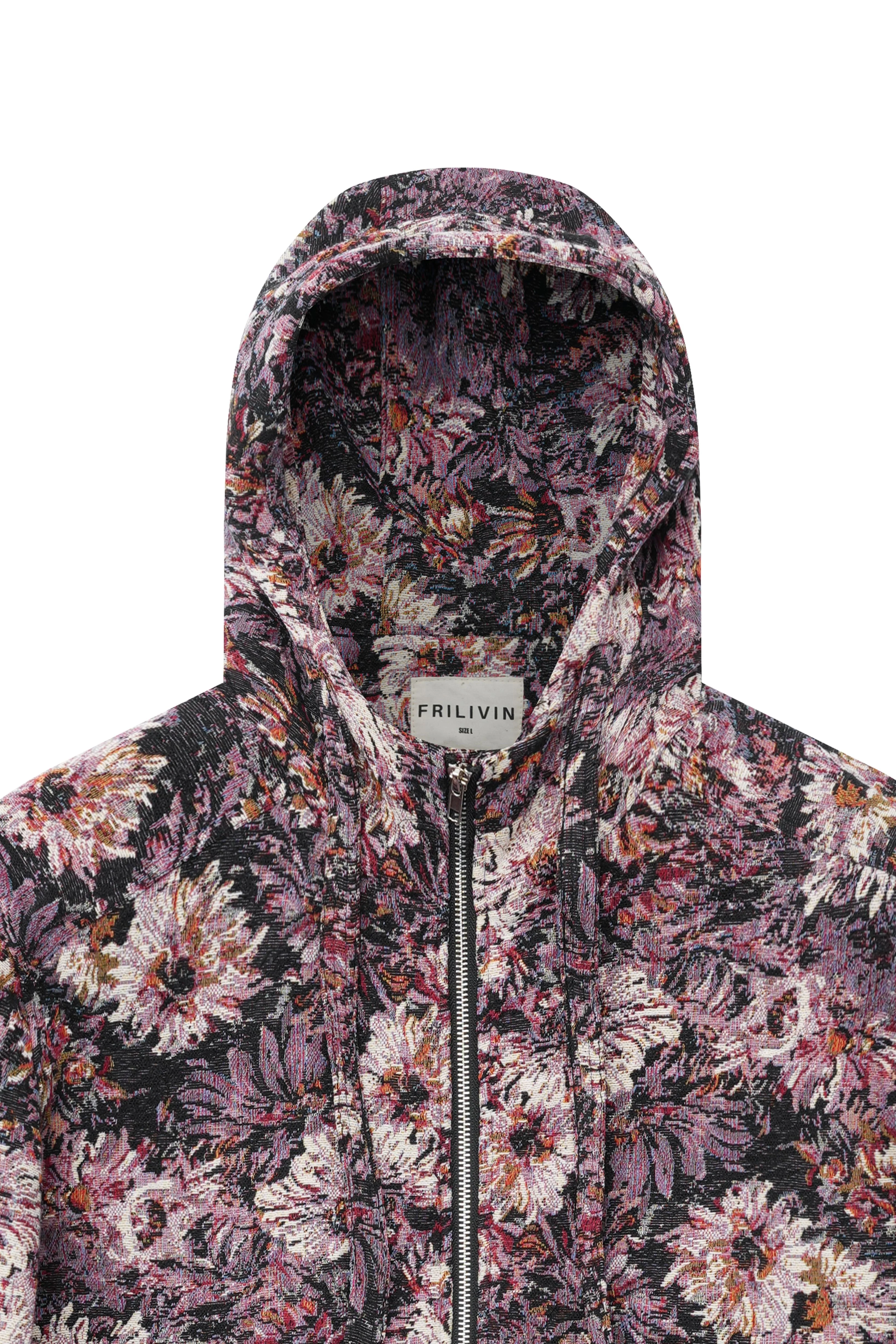 Ensemble veste pantalon fleurie - Image 10