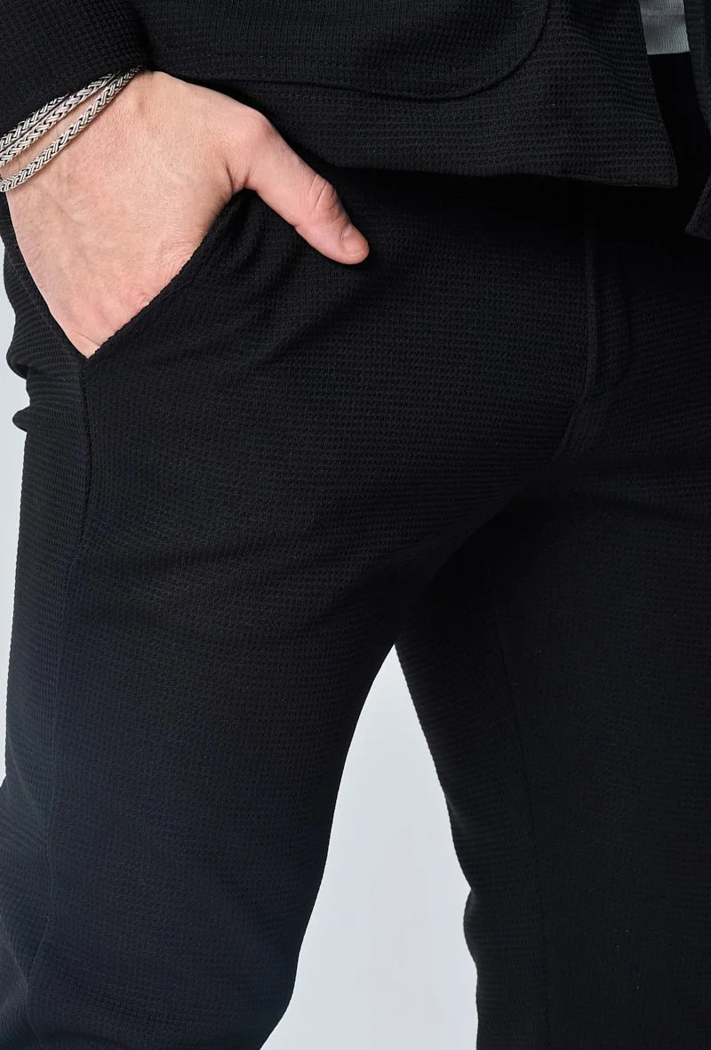 Ensemble veste pantalon uni - Image 3