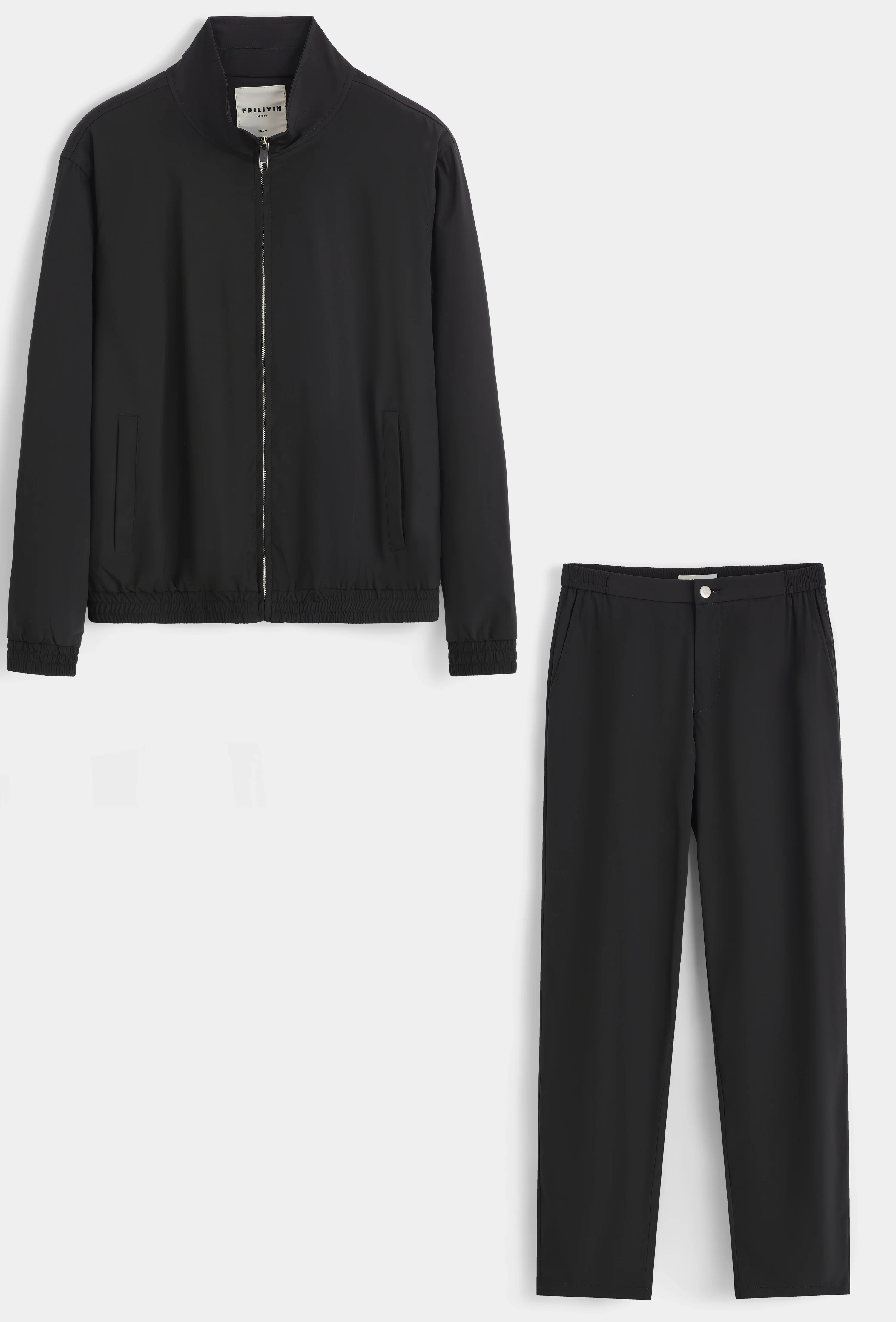 Ensemble veste pantalon uni - Image 18