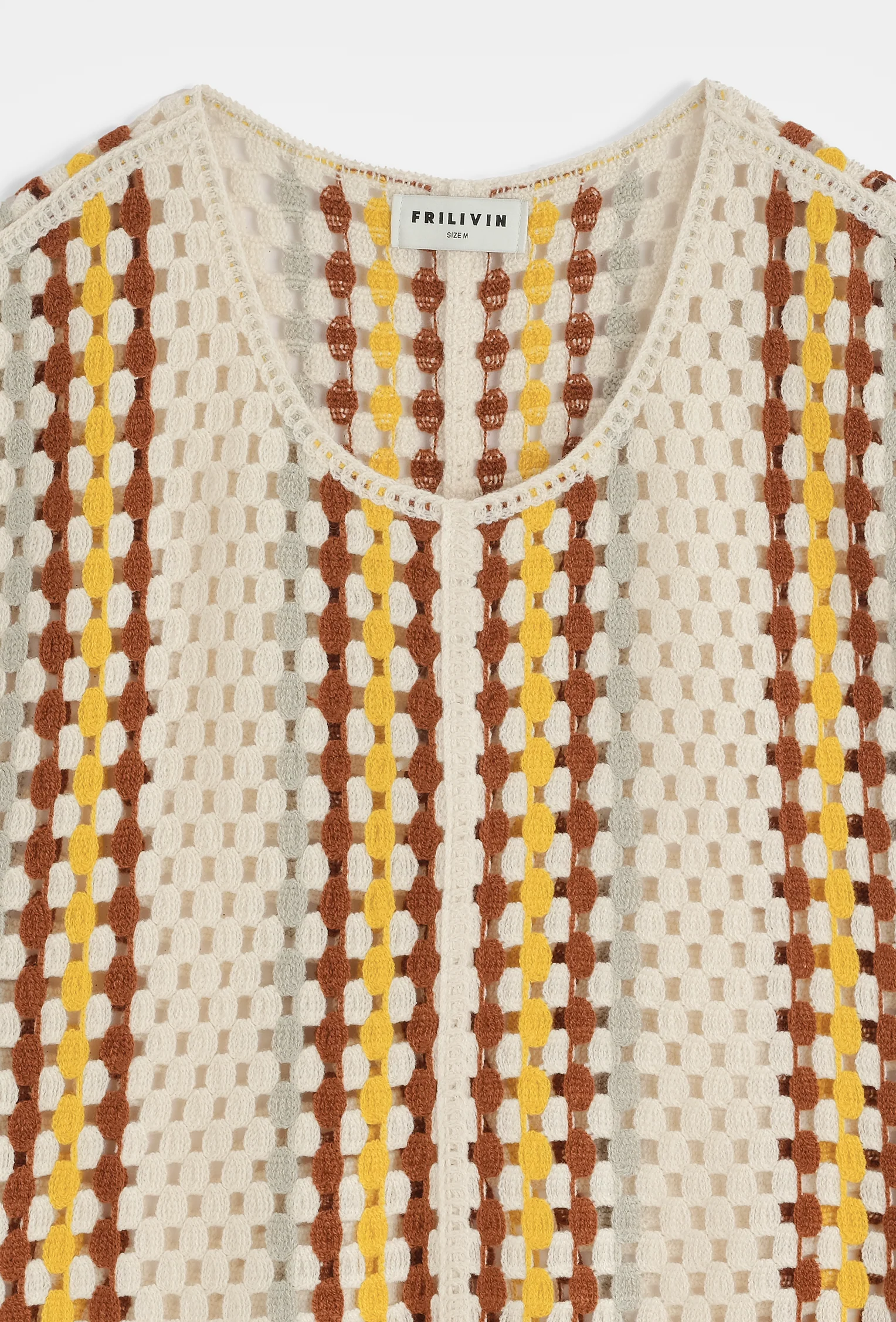 Chemise crochet sans manches - Image 7