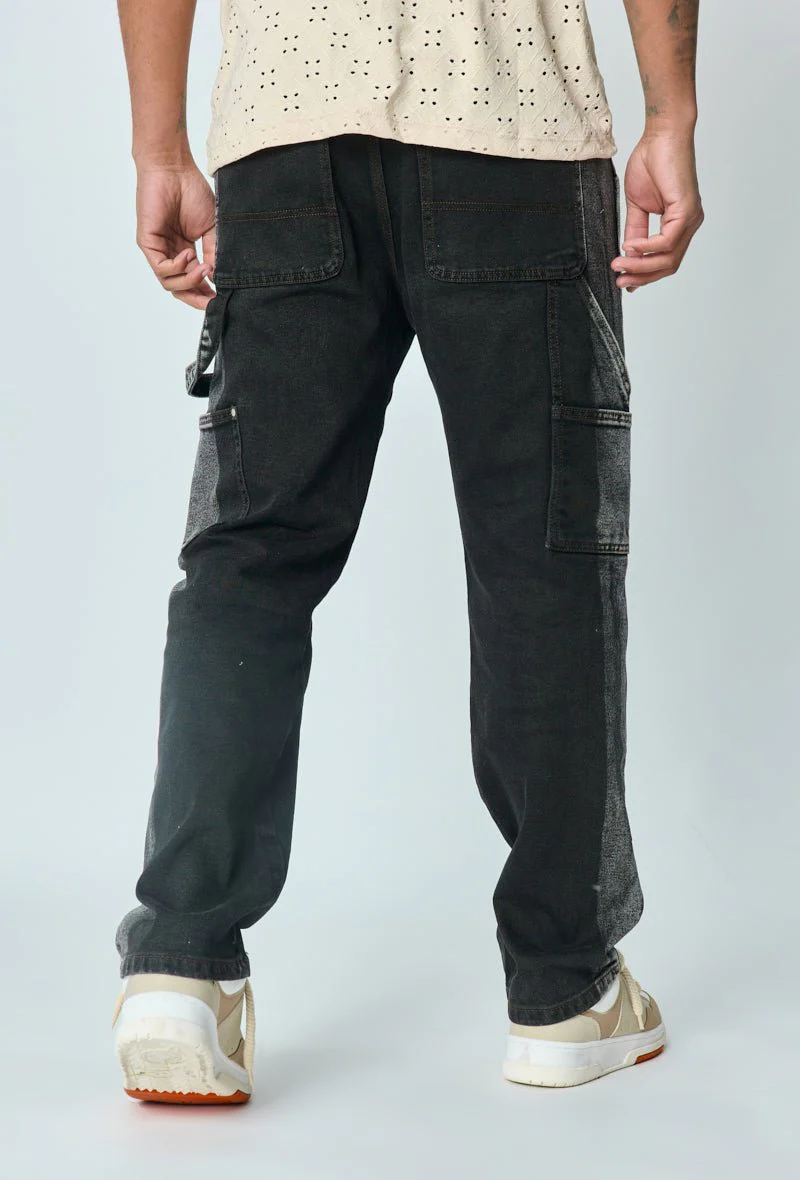Jean bicolore loose fit - Image 4