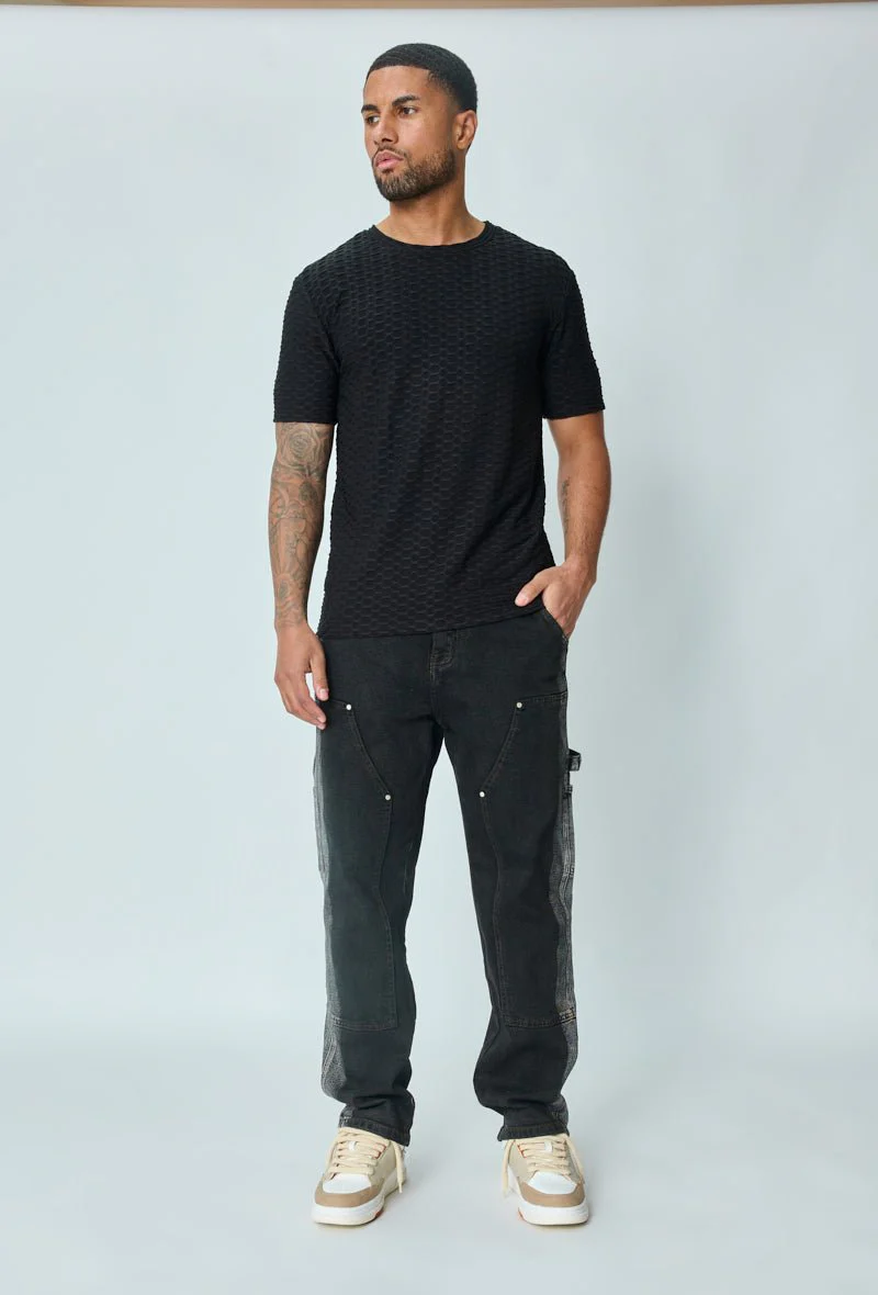 Jean bicolore loose fit - Image 5
