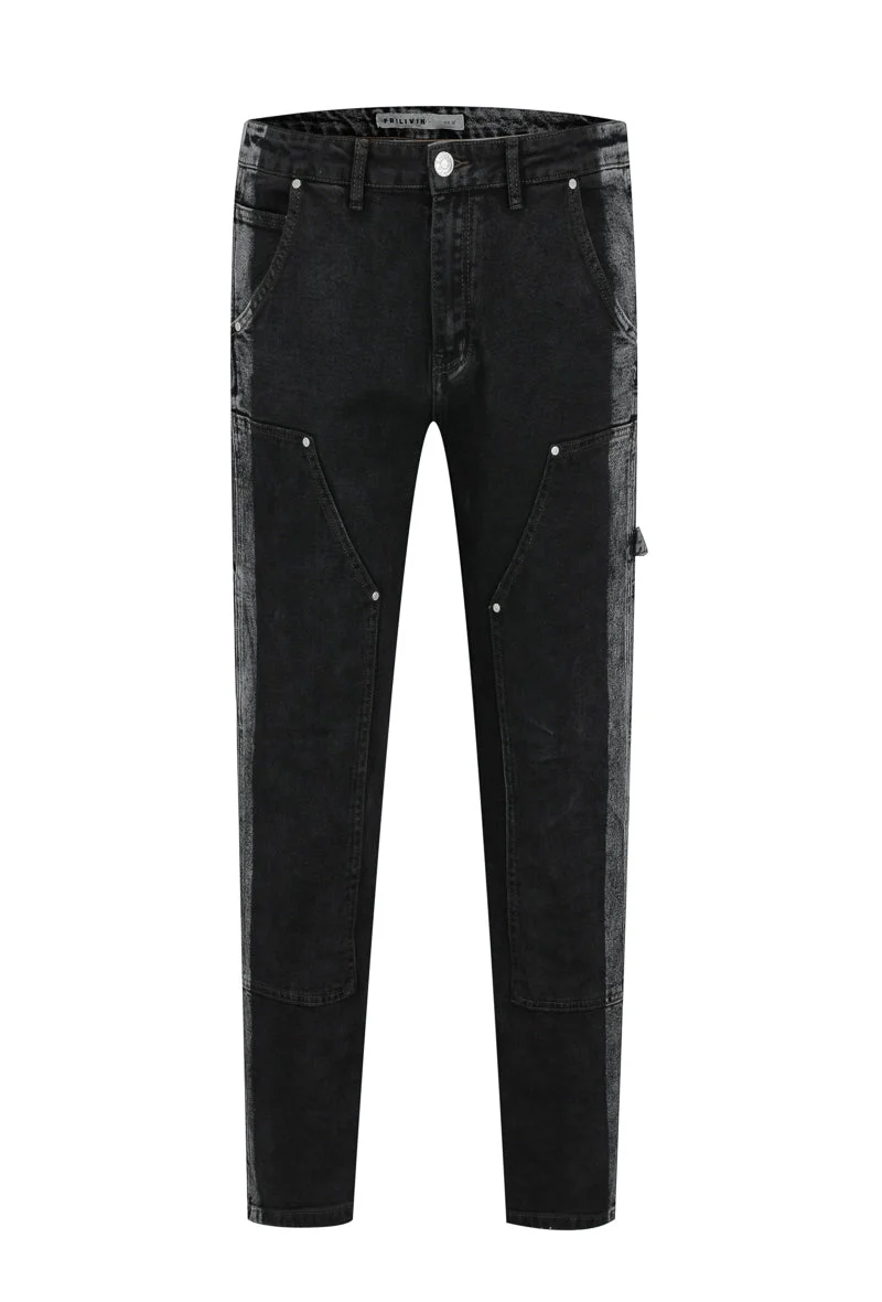 Jean bicolore loose fit - Image 6