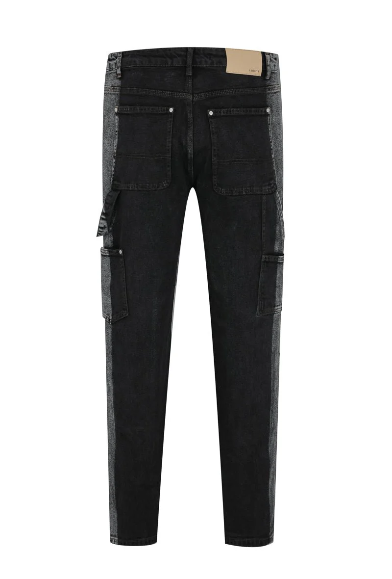 Jean bicolore loose fit - Image 7