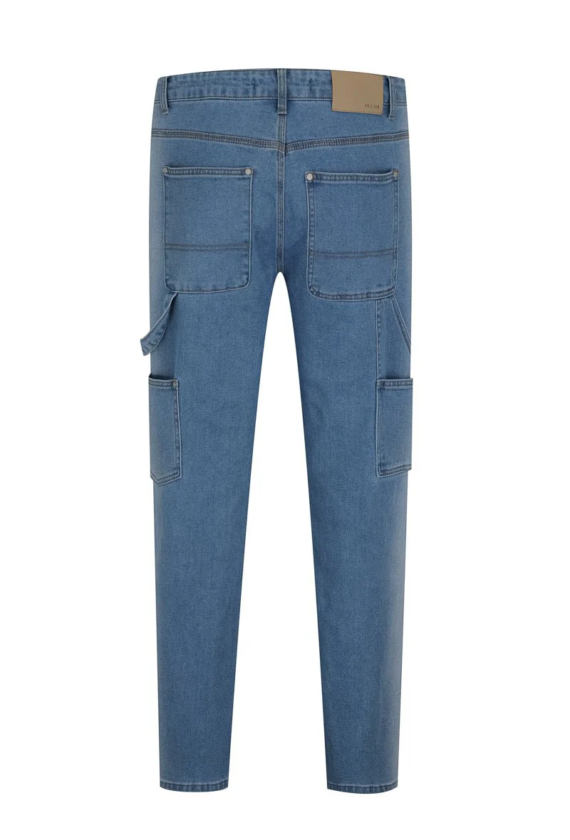 Jean bicolore loose fit - Image 9