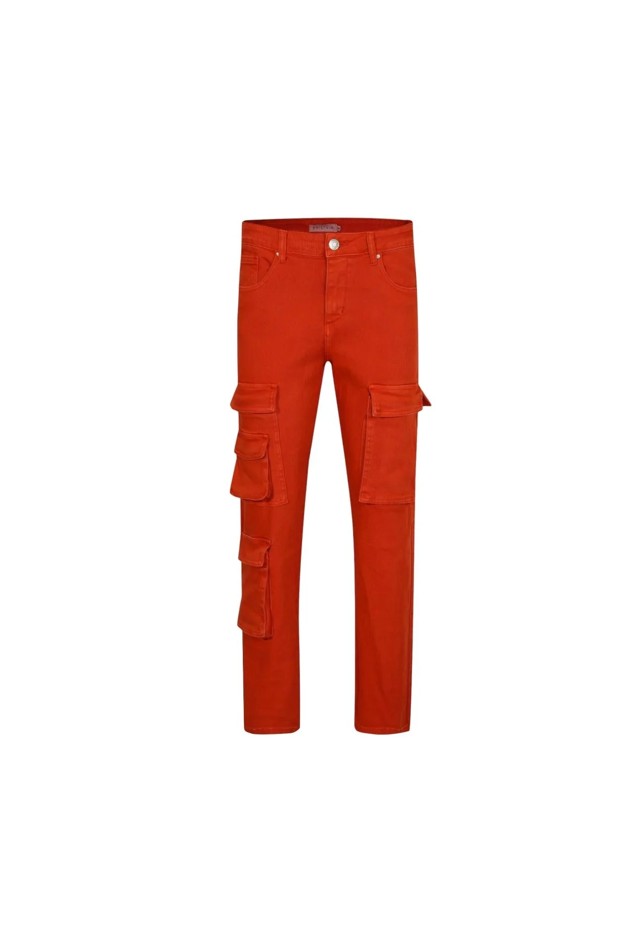 Jean regular fit à poches multiples - Image 7