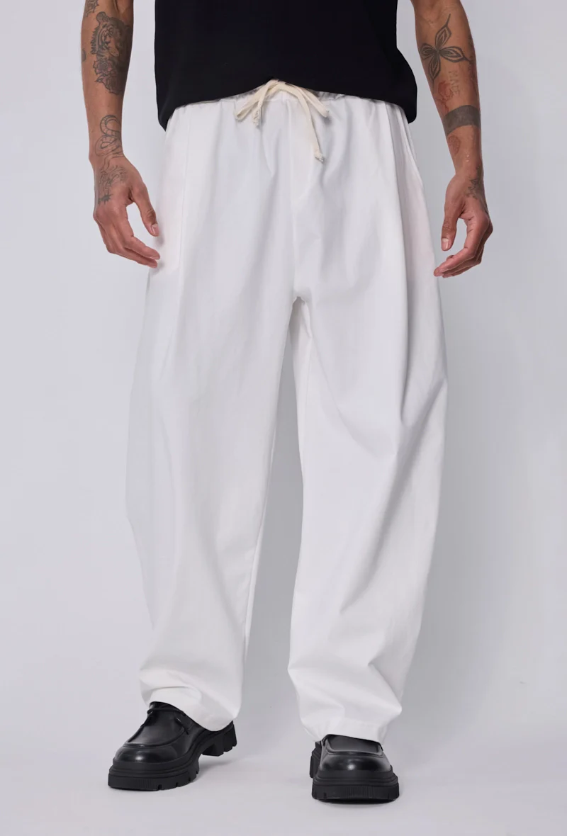 Pantalon large cordon casual - Image 14