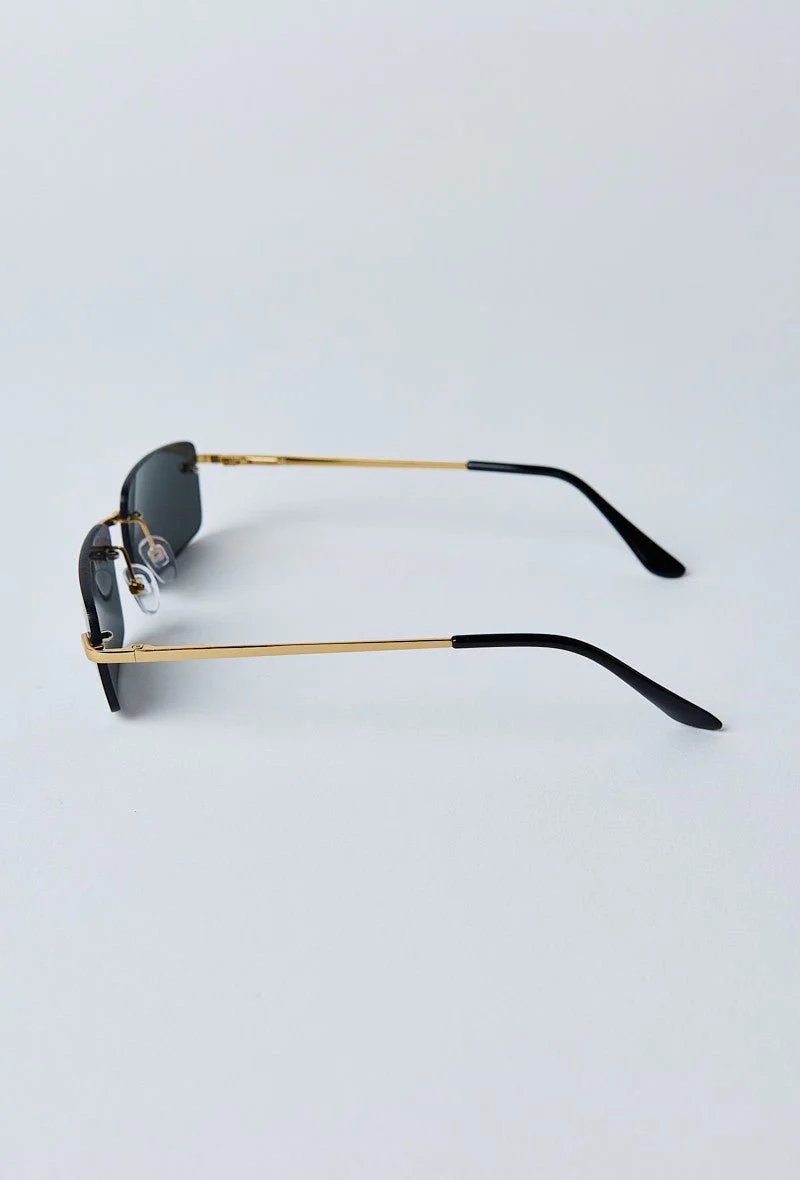 Lunettes rectangulaires sans monture - Image 15
