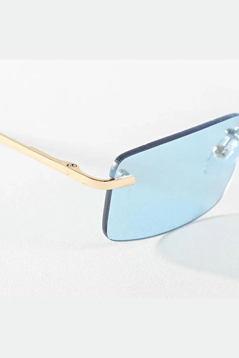 Lunettes rectangulaires sans monture - Image 20
