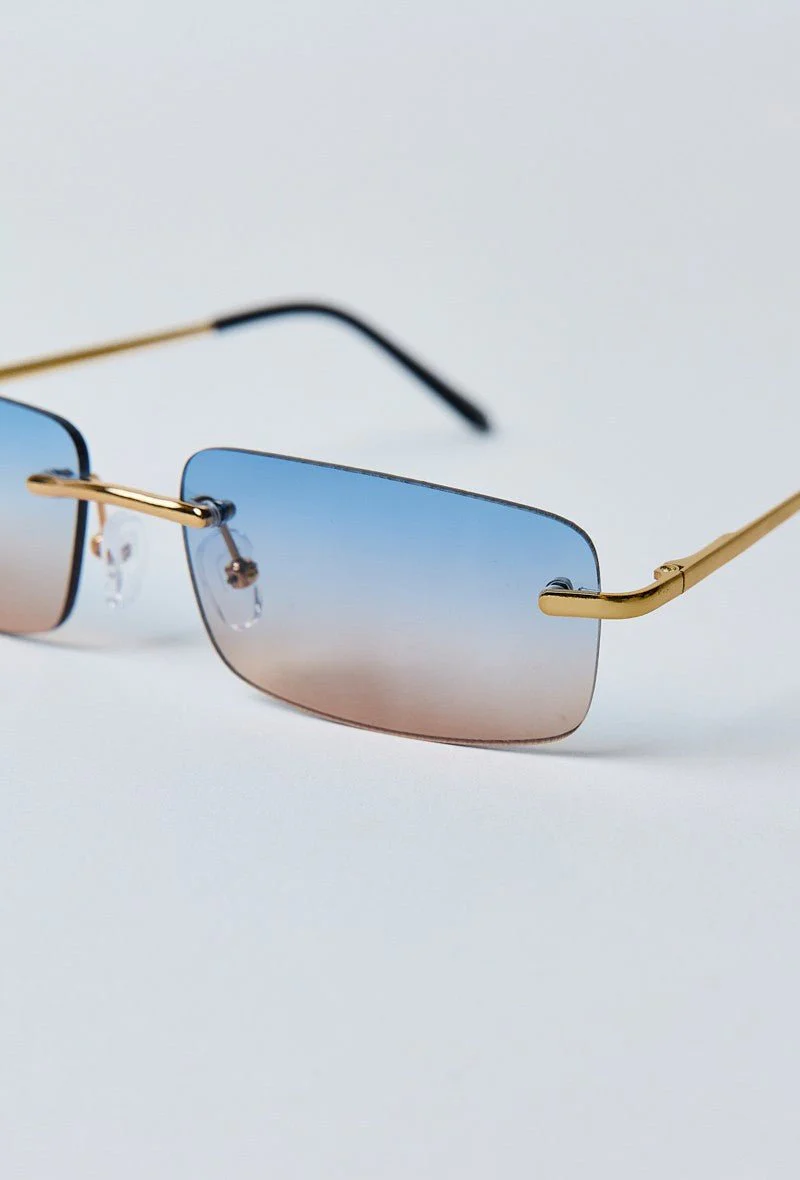 Lunettes rectangulaires sans monture - Image 21