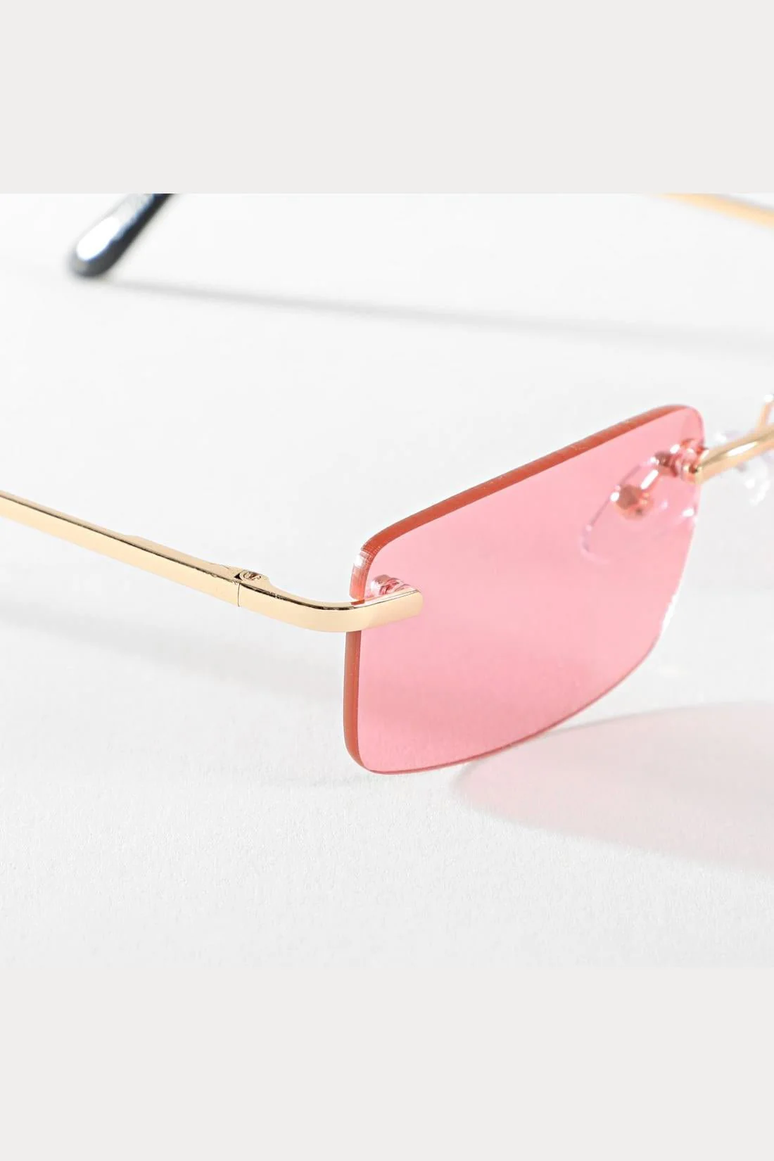 Lunettes rectangulaires sans monture - Image 36