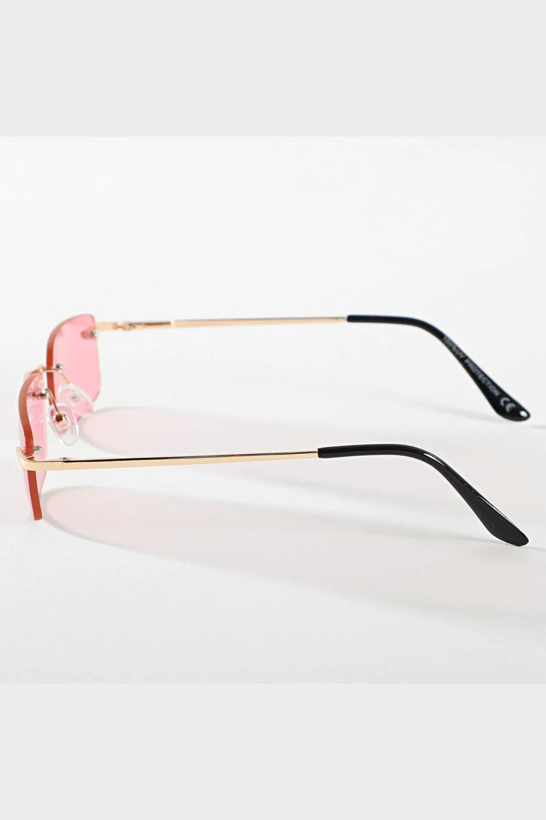 Lunettes rectangulaires sans monture - Image 38