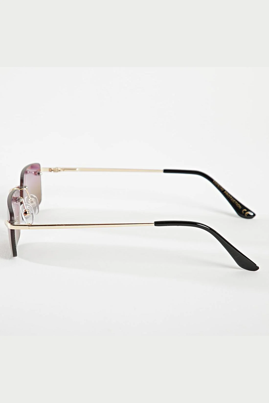 Lunettes rectangulaires sans monture - Image 44