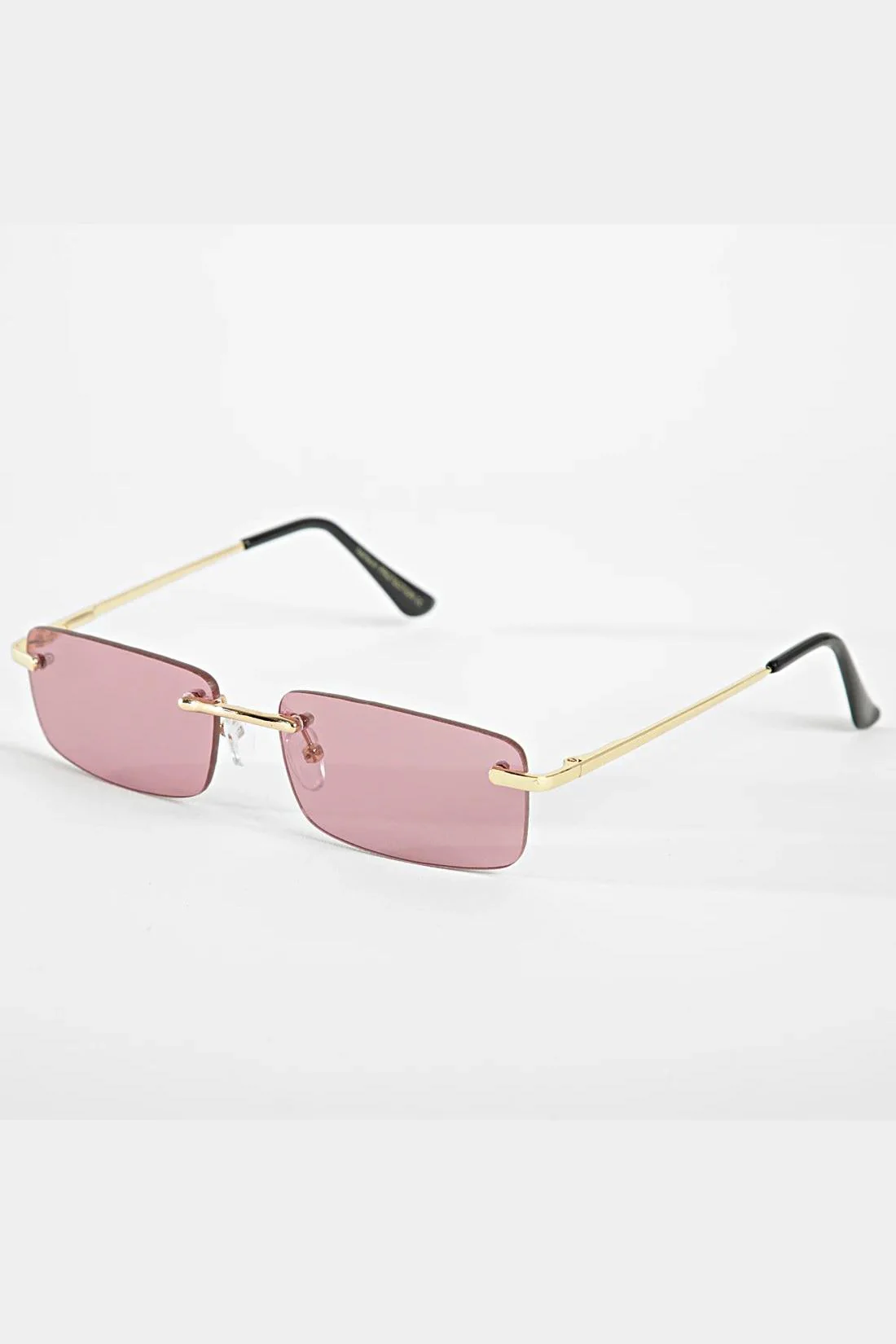 Lunettes rectangulaires sans monture - Image 45