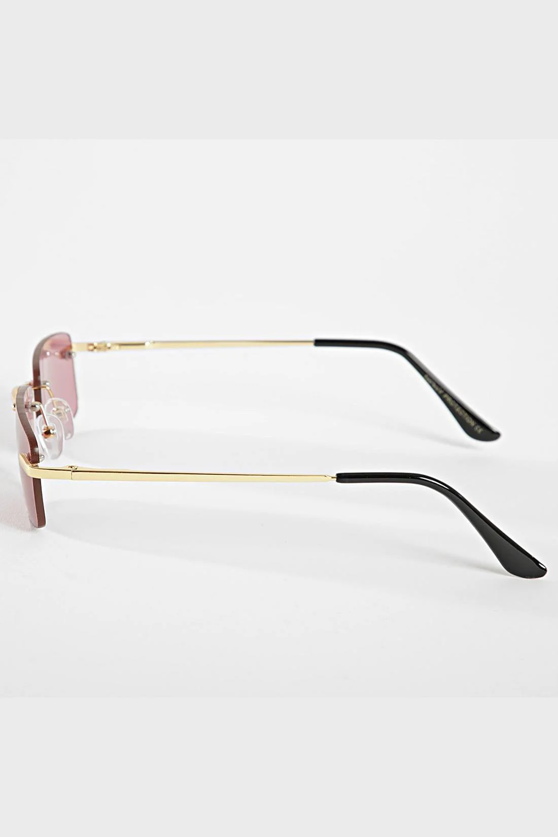 Lunettes rectangulaires sans monture - Image 48