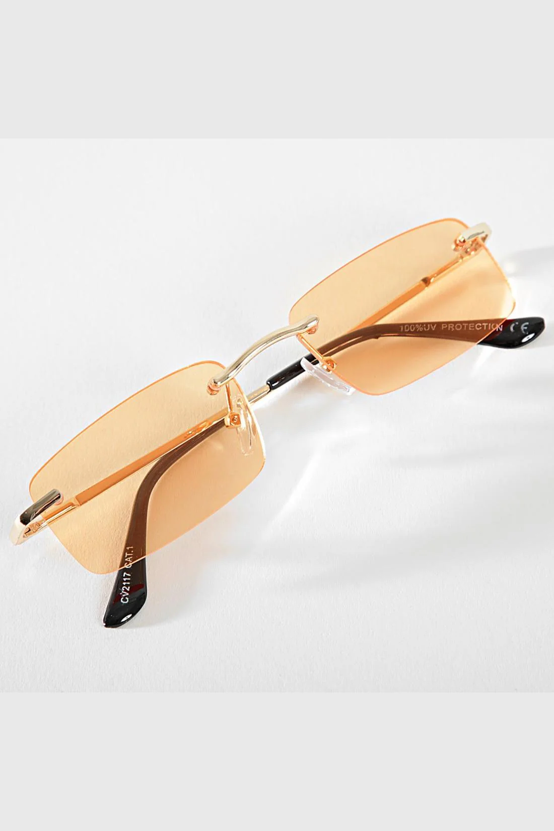 Lunettes rectangulaires sans monture - Image 51