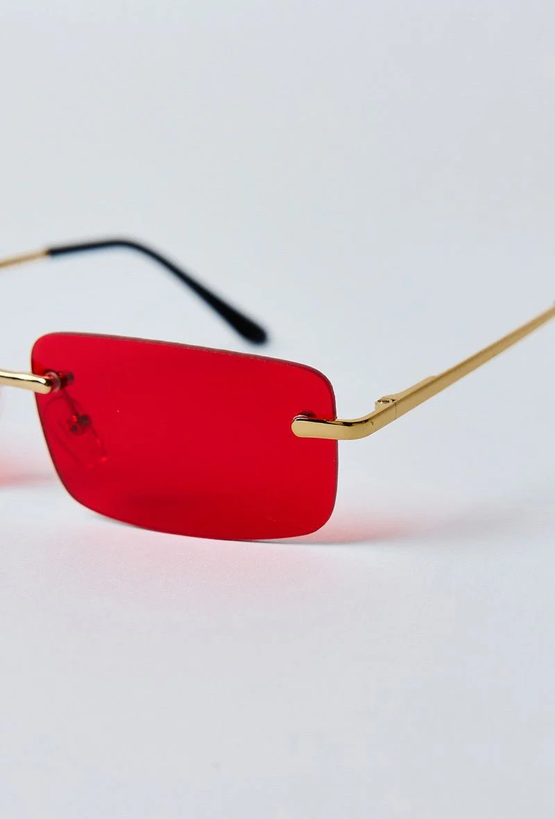 Lunettes rectangulaires sans monture - Image 6