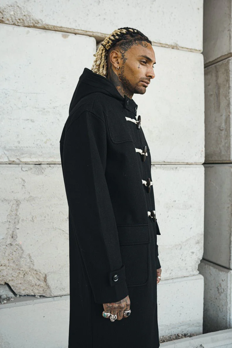 Manteau dufflecoat à capuche - Image 2