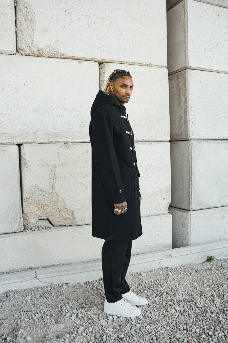 Manteau dufflecoat à capuche - Image 4