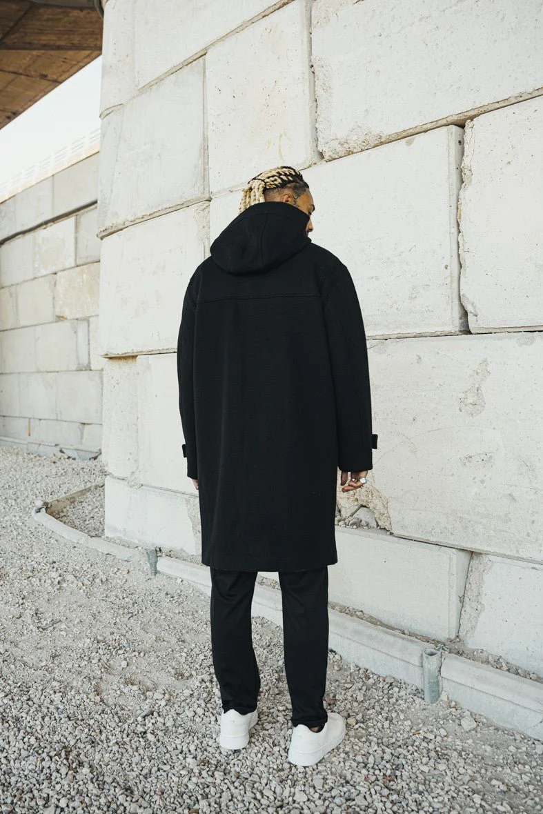 Manteau dufflecoat à capuche - Image 5