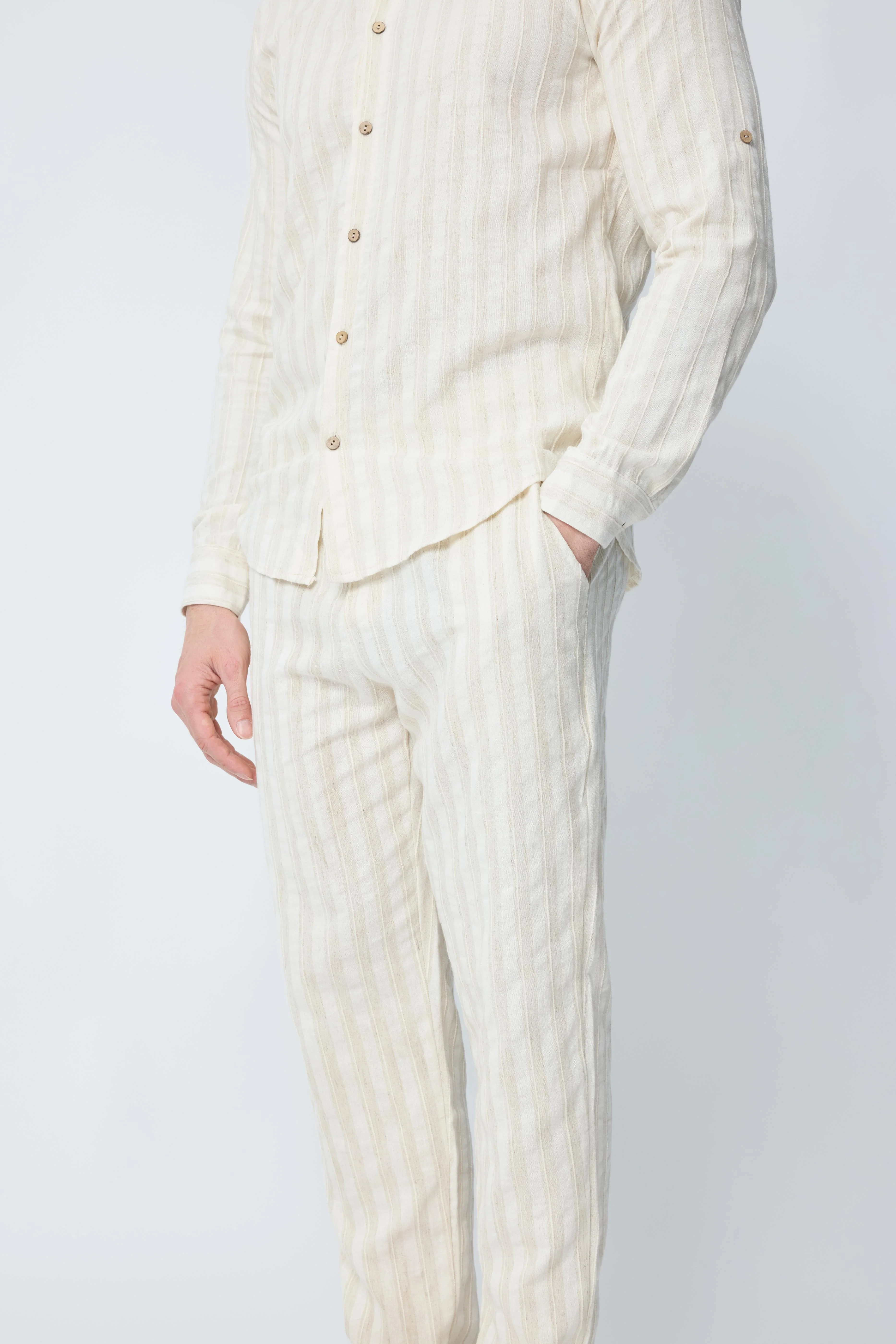 Pantalon à rayures - Image 3
