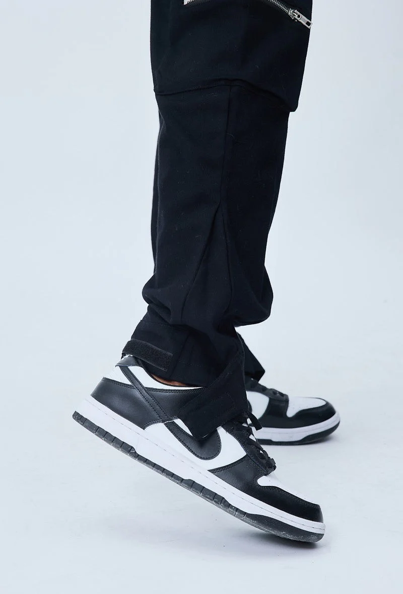 Pantalon cargo jogger avec détail zippé - Image 5