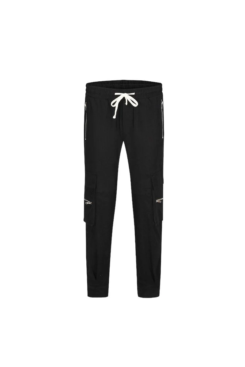Pantalon cargo jogger avec détail zippé - Image 6