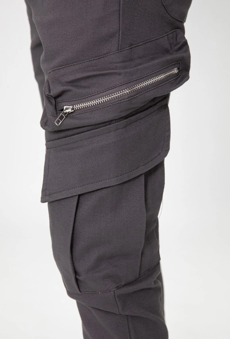 Pantalon cargo jogger avec zip - Image 5