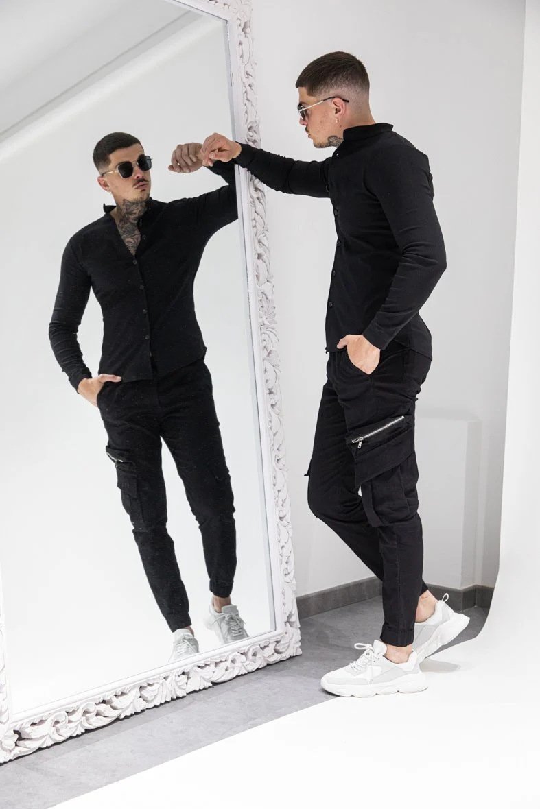 Pantalon cargo jogger avec zip - Image 9