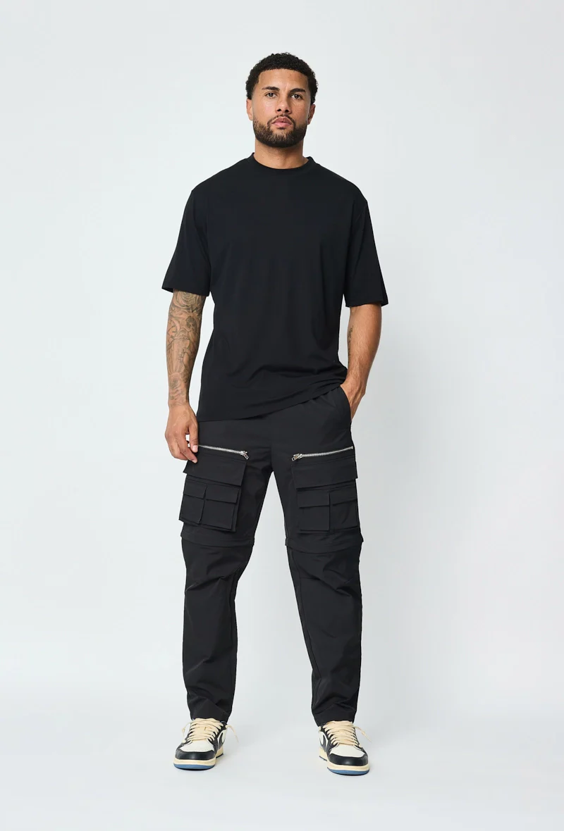 Pantalon cargo jogger multipoche à zip - Image 16