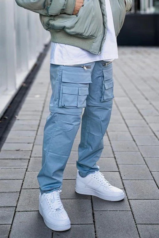 Pantalon cargo jogger multipoche à zip - Image 22