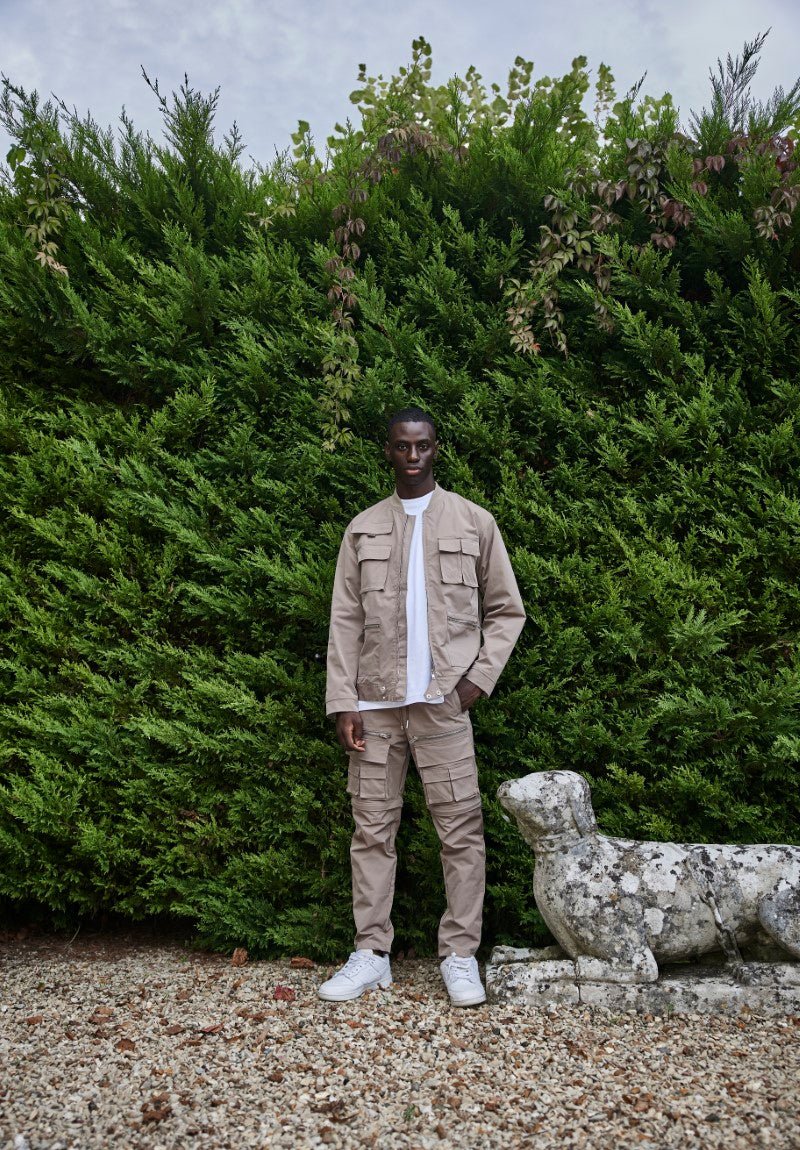Pantalon cargo jogger multipoche à zip - Image 3
