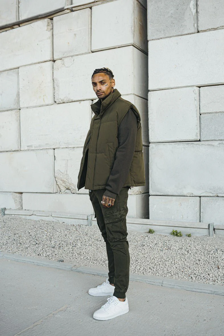 Pantalon cargo jogger treillis - Image 3
