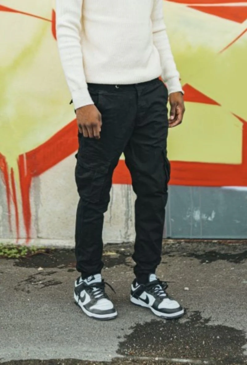 Pantalon cargo jogger treillis - Image 4